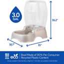 Petmate Pet Cafe Cat and Dog Water Dispenser, 3 Gallon