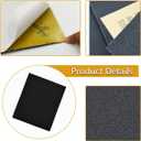 10pcs Dog Nail Scratch Board Sandpaper Replacement 11 * 9 Inch, Sandpaper Scratch Pad Self-Adhesive Sand Paper Scratcher Trim, Nail Care, File Scratch Board for Dog Cat Claw Care