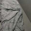 Halatua Bean Bag Sofa Cover (Light Gray, 6FT(D153*H65cm) ONLY Cover)