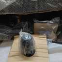 TRALT Ergonomic Office Chair - Desk Chair with Adjustable Headrest Lumbar Support Computer Chair - Mesh Comfy Chair with Flip-up Armrests - Gaming Chairs for Adults Home Office (Leather, Black)