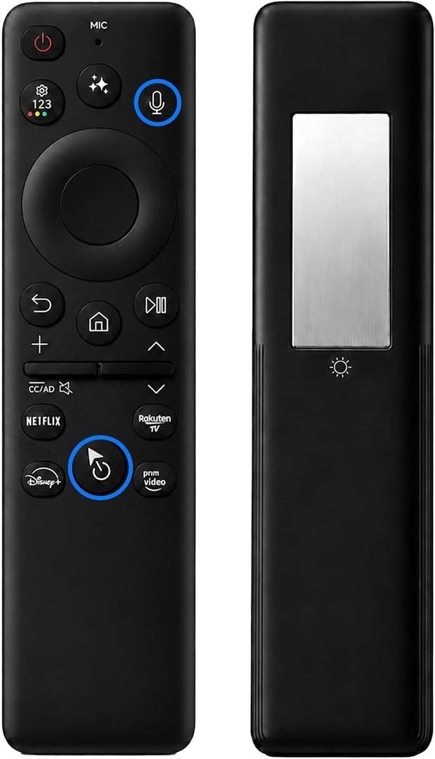 Voice Remote for Samsung Smart TV,2019-2026,Rechargeable USB-C Charging