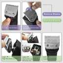 Professional Detachable Replacement Ceramic Blades set,compatible with oster Classic 76/Star-Teq/Power-Teq andi A*dis AGC,BDC,BGC,MBG Series Clippers (Size-000)