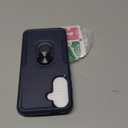 for Samsung Galaxy A36 5G Phone Case [15 FT Military Grade Drop Protection] with 2x Tempered Glass Screen Protector, Heavy-Duty Shockproof Magnetic Kickstand Case for Samsung Galaxy A36 5G (Dark Blue)