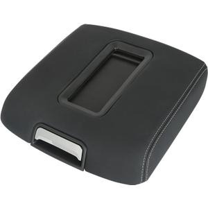Center Console Armrest Lid w/o Steel Bracket Black Compatible with 2014-2020 Chevrolet Chevy Avalanche Silverado Suburban Tahoe GMC Sierra Yukon XL Replaces 0227083AA