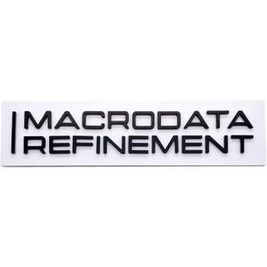 Macrodata Refinement Wall Sign - Perfect For Bedrooms, Office and Walls With Adhesive