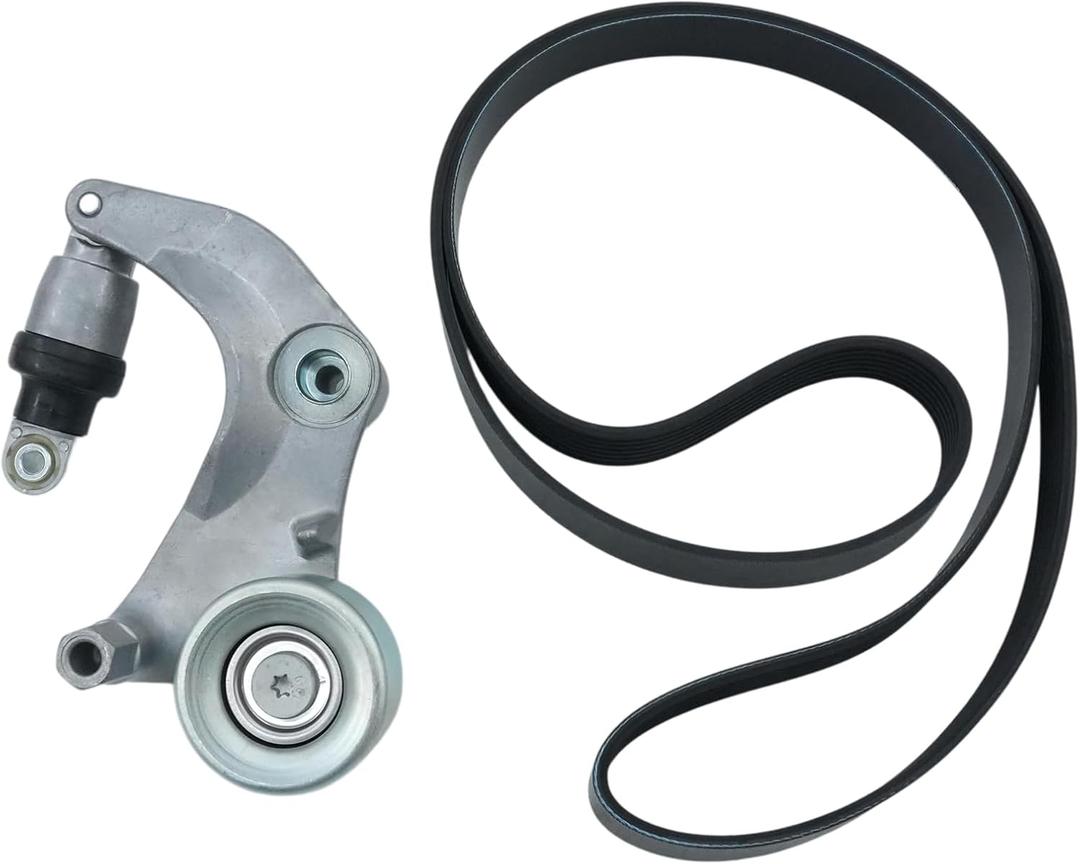 Serpentine Belt Tensioner & Pulley Kit for Honda Civic 2007 2008 2009 2010 2011 1.8L OE K070855
