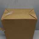 Irenare 24 Pcs 16 oz Plastic Jars with Lids Clear Plastic Containers Wide Mouth Food Mason Jars Airtight Storage Containers for Cake, Dried Fruit, Honey, Nuts, Carft, Scrub Cream(Golden Lids)