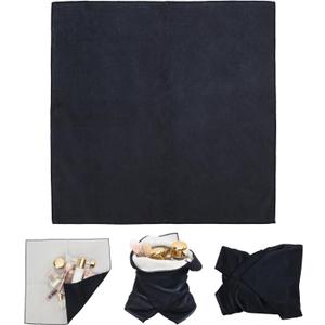 Magic Universal Storage Cloth, Self-Adhesive Makeup Bag, Portable Protective Cosmetic Pouch, Camera Lens Wrap, Stylish Travel Organizer for Beauty Essentials, Travel, Gifts & Daily Use (22x22 inch, Dark Blue)