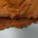 VitalCozy Fall Pumpkin Dining Chair Covers Set of 2 Burnt Orange Pumpkin Chair Back Covers Fluffy Plush Seat Slipcovers for Farmhouse Autumn Harvest Couch Kitchen Wedding Party Decor