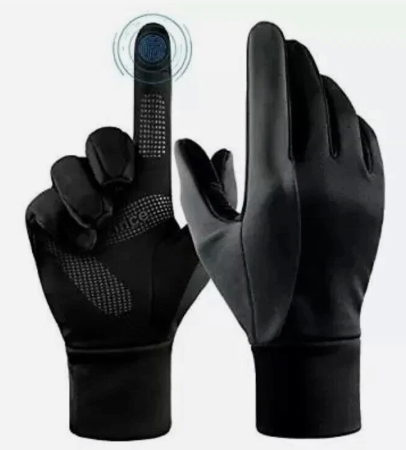 FanVince Running Gloves Touch Screen Winter Warm Glove - Windproof Water Resista, Size M