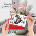 3 x First Mothers Day Card, Happy 1st Mothers Day Card, Gifts for New Mom To Be Expecting Mom, Ultrasound Photo Insert Design