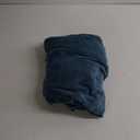 H.VERSAILTEX Armless Accent Chair Covers Thick Velvet Armless Chair Slipcovers High Stretch Chair Covers for Living Room Hotel Machine Washable Furniture Protector with Elastic Bottom, Peacock Blue