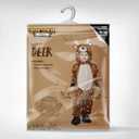 Spooktacular Creations Halloween Baby Animal Costume, Toddler Hooded Jumpsuit for Baby Halloween Dress Up Costume Party (Beige)