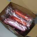 6 Pcs Large Heart Ornaments for Valentines 10'' 3D Glitter Heart Hanging Ornament for Tree Wreath Door Home Window Valentine's Day Wedding Holiday Decor(Red and Pink,Fine Glitter)