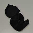 Welnove Gel Heel Protector Cups, Inserts Pads for Women Men, Plantar Fasciitis, Heels Spur Pain Relief, Achilles Tendonitis Dry Cracked Heel Support Cushion Black (W 4.5-9 / M 5-8)