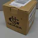 UGASA 14x24 Inch Pillow Cover Pack of 1 Soft Boho Stripe Corduroy Long Rectangle Lumbar Cushion Case Farmhouse Decorative Throw Pillowcase for Bed, Couch, Sofa, Bedroom, Living Room, Navy Blue