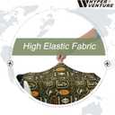 HYPER VENTURE Washable Luggage Cover - Fashion Suitcase Protector Fits 27-30 Inch Luggage (Wilderness Mark, L)