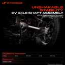 A-Premium Front Right Passenger Side CV Axle Shaft Assembly Compatible with Nissan Altima 2019 2020 2021 2022 2023 L4 2.5L, FWD Only 