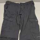 Wrangler Authentics Mens Relaxed Fit Stretch Cargo Pant (Black) 38/29