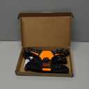 PHOEPET No Pull Dog Harness Medium Reflective Front Clip Vest with Handle,Adjustable 2 Metal Rings 3 Buckles,[Easy to Put on & Take Off](M, Orange)