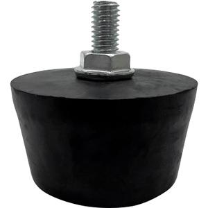 4Pcs Air Compressor Rubber Feet,No Oil Machine Shock-Absorbing Foot Pads,Black(M8 Speaker)