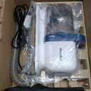 Dog Grooming Kit with Vacuum, 15000Pa Pet Hair Clipper and Shedding Brush, 50dB Low Noise, 2L Capacity, White