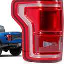 2015-2017 F150 LED Tail Light Assembly with Blind Spot Alert Monitor Compatible with Ford F-150 Raptor Lariat Limited Platinum King Ranch Replace for HL3Z13405D (Rear Left Driver Side)