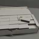 60pcs Blank Match Boxes, 2.25x1.42x0.59in Bulk Blank Matchboxes DIY Craft Storage Containers Holders Double-Sided Honeycomb Striker Wedding Bridal Baby Shower Birthday Party Favor, No Matches Included