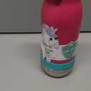 Ello Emma 14oz Vacuum Insulated Stainless Steel Kids Water Bottle with Straw and Built-in Carrying Handle and Leak-Proof Locking Lid for School Backpack, Lunchbox and Outdoor Sports (Tropic Pink)