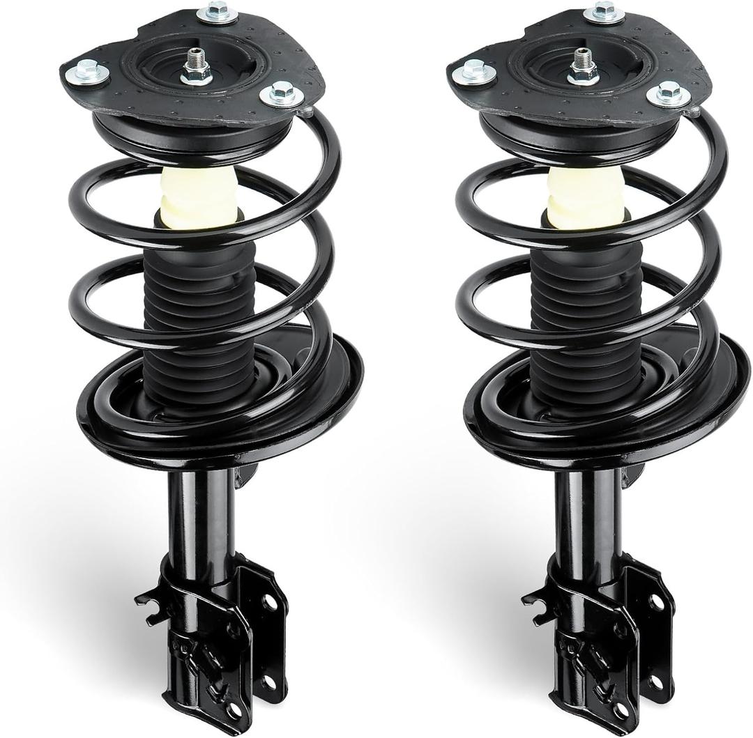Front Complete Struts Assembly w/Coil Spring Shock Absorber Fit for Nissan Altima 2007-2012 2.5L 3.5L FWD, Altima S 2.5L 2013, Not for Hybrid, Replace for 172393 172392
