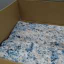 Washable Area Rug for Living Room: 9x12 Modern Abstract Neutral Soft Rug for Bedroom Dining Room No Slip Low Pile Carpet for Nursery Home Office - Grey/Blue