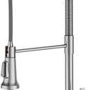 KRAUS Britt 2nd Gen Commercial Style Pull-Down Single Handle Kitchen Faucet in Spot Free Stainless Steel, KPF-1691SFS
