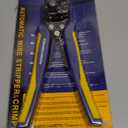 haisstronica Self-Adjusting Wire Stripper, 3 in 1 Stripper/Cutter/Crimping Heavy Duty Automatic Electrical Wire Strippers for 10-24 AWG