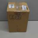 MyGift Clear Cloche Glass Dome,9 Inch Display Bell Jar with Top Handle and Rustic Brown Solid Wood Base