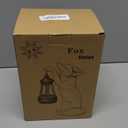 Fox Statue for Garden Decor, Garden Statue with Solar Power Light for Outdoor Patio Porch Lawn Yard Backyard Oudside Indoor Shelf Decoration,Praying Fox Sculptures Decorations to Wow Your Guests