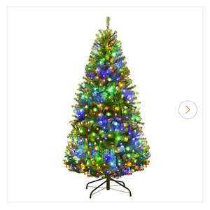 4 ft. Pre-Lit Artificial Christmas Tree with 100 LED Lights