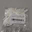 Cenipar Dishwasher Rack Tine Prong Repair End Cover Caps White (100pcs) Anti Slip 1 inch Round Tips