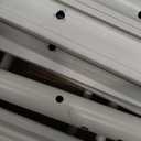 Metal Platform Twin Bed Frame with Headboard Sturdy Steel Slats Support No Box Spring Needed Easy Assembly White