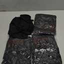 CAMPSNAIL 4 Pack Leggings for Women - High Waisted Tummy Control Yoga Pants for Workout Gym Black Leggings Plus Size Dance.S/M