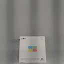 PARLAIM 5 x 3 Inch Black Rectangular Color Coding Stickers, Square 250pcs Color Code Inventory Labels for Office Files (12.7cm x 7.6cm)