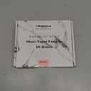 MAITREYA Short Taper Candle Candlesticks Dripless Dinner Candle for Wedding Party Decoration Home Dinner,6.5inch,4 Pack,Dark Green