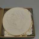 Peryiter 8 Pcs Christmas Nativity Scene Embroidery Kit Christmas Cross Stitch Sets DIY Embroidery Kit for Adults Beginner with Threads Needles Instruction Manuals 20 cm Hoop for Decor Home Room Gift