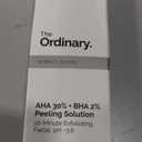 The Ordinary AHA 30% + BHA 2% Peeling Solution, Advanced Exfoliating Peel for Brighter Skin