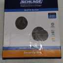 Schlage FB50N G BWE 622 Single Cylinder Deadbolt and Keyed Entry Bowery Knob, Matte Black