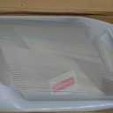 50 Pack Acrylic Sign Holder 8.5x11, Standing L-Shape Vertical Menu Holder Stand, Flyer Display Stand, Table Paper Holder, Plastic Sign Display Stand for Restaurants, Store, Office