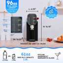 SYINTAO 2-in-1 Slushie & Soft Serve Ice Cream Maker, No-Ice-Needed Frozen Drink Machine with LED Display, 6 Preset Modes, Auto-Clean & Delay Timer – Gift for Family