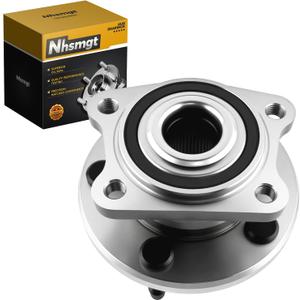 512300 AWD Rear Wheel Bearing Hub Assembly Fit for Ford Taurus/Taurus X 2008-2009, Five Hundred 2005-2007, Freestyle 2005-2007, for Mercury Sable 2008-2009, Montego 2005-2007, with ABS, 5-Lug