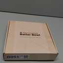 Heating Sourdough Banneton Bread Proofing Basket Kit with Timer & 6 Temp Settings, 2L Foldable Silicone Dough Proofing Box Electric Sourdough Starter Warmer Set for Dough Rising, Baking Supplies (Square)