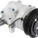 ECCPP A/C Compressor with Clutch 2007-2009 Fit for Mazda 3 2.3L 2006-2007 for Mazda 6 2.3L AC Compressor