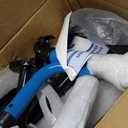 Knee Scooter，Knee Scooter for Adults for Foot Surgery，Knee Walker for Foot Injuries Compact Crutch Alternative with Dual Braking System (Blue)